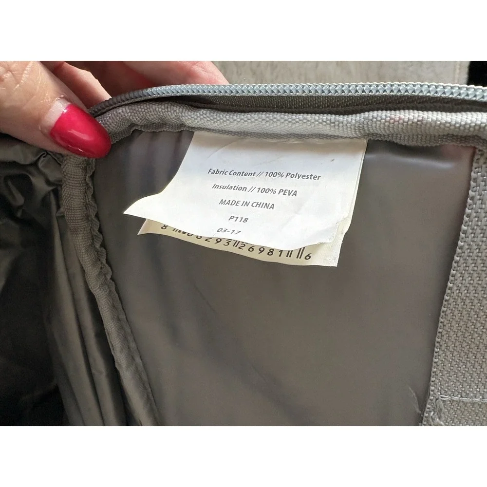 Detroit‎ Tigers small lunch box zip closure carry strap